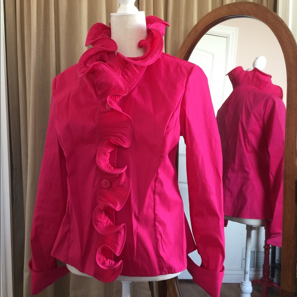 Samuel Dong Hot Pink Top